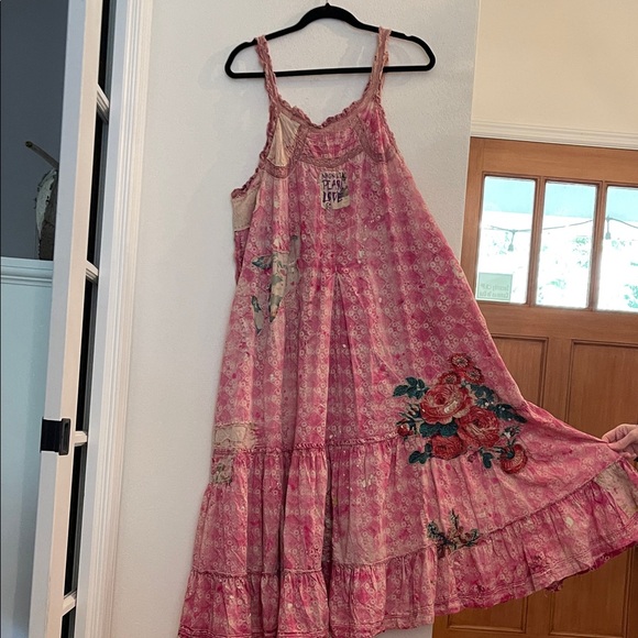 Magnolia Pearl Pink Floral Maxi Dress - Picture 2 of 6